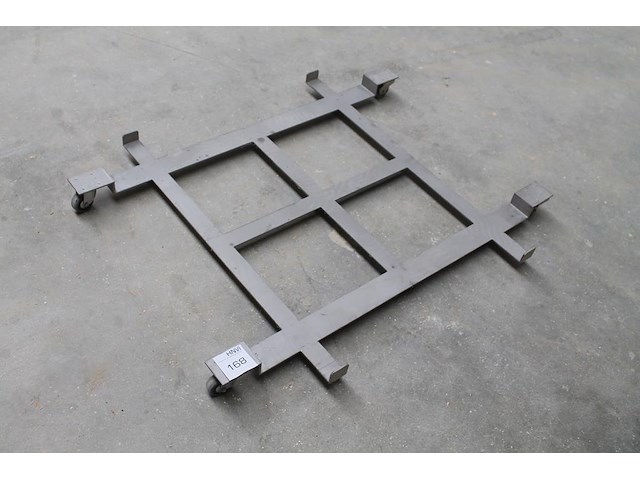 Transporthondje voor oppervlakte 93 x 93 cm. - afbeelding 1 van  2