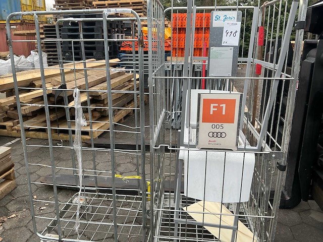 Transportkar. (2x) - afbeelding 1 van  2