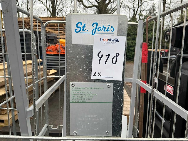 Transportkar. (2x) - afbeelding 2 van  2