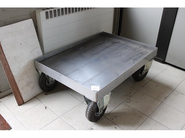 Transportkar. afmeting 114 x 82 x 40 cm. - afbeelding 1 van  2