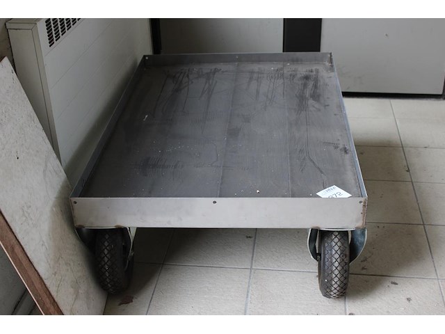 Transportkar. afmeting 114 x 82 x 40 cm. - afbeelding 2 van  2