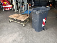 Transportkar en openafvalbak - afbeelding 1 van  6
