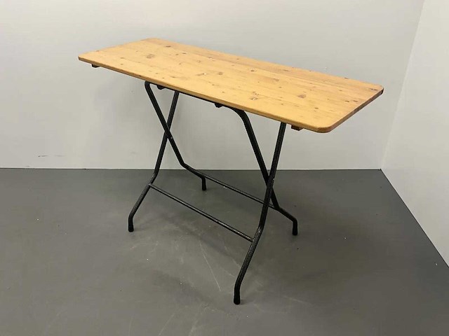 Transportkar met 7x inklapbare bartafels - afbeelding 3 van  8