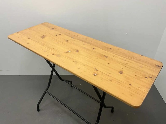 Transportkar met 7x inklapbare bartafels - afbeelding 4 van  8