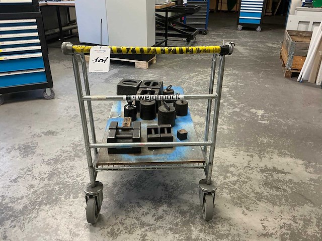 Transportkar met gewichten - afbeelding 3 van  9
