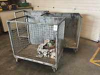 Transportkar met inhoud (3x) - afbeelding 1 van  2