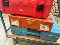 Transportkar met kunststof opbergkoffers - afbeelding 7 van  10