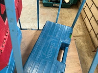 Transportkar met kunststof opbergkoffers - afbeelding 8 van  10