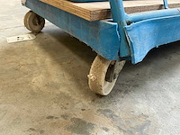 Transportkar met kunststof opbergkoffers - afbeelding 9 van  10