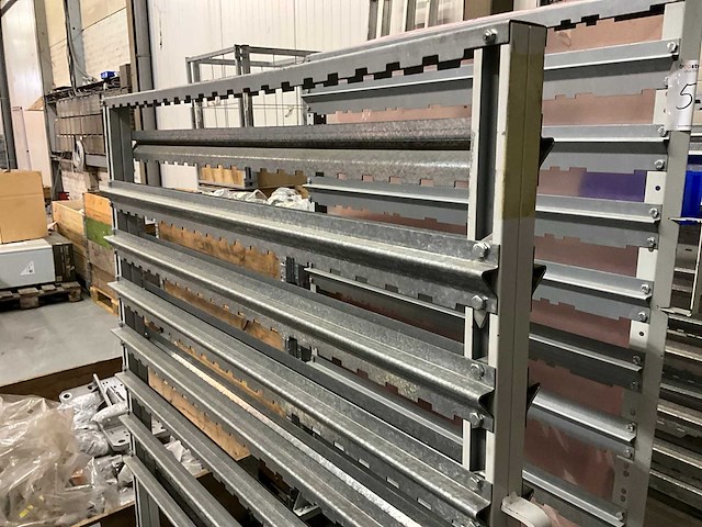 Transportkar voor magazijnbakken - afbeelding 2 van  5