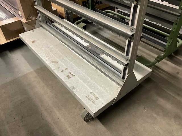 Transportkar voor magazijnbakken - afbeelding 4 van  5