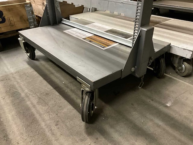 Transportkar voor magazijnbakken - afbeelding 4 van  4