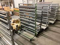Transportkar voor magazijnbakken - afbeelding 1 van  4
