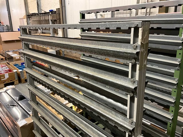 Transportkar voor magazijnbakken - afbeelding 2 van  5