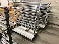 Transportkar voor magazijnbakken - afbeelding 1 van  5