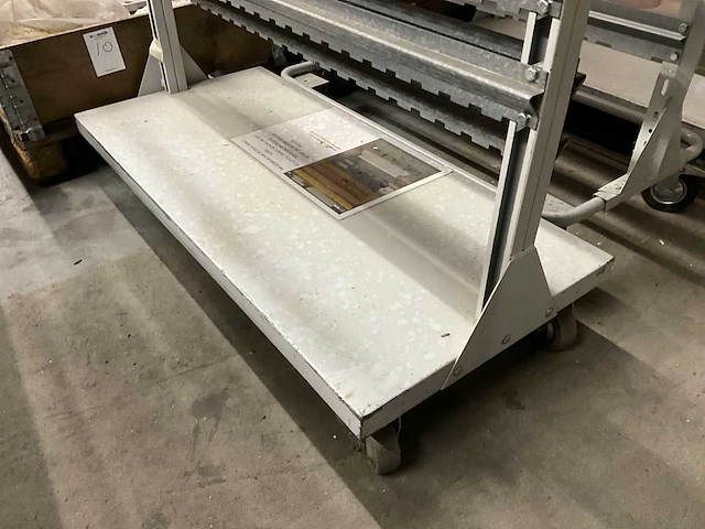 Transportkar voor magazijnbakken - afbeelding 3 van  4