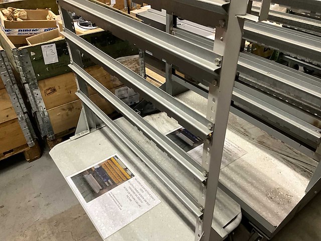 Transportkar voor magazijnbakken - afbeelding 2 van  3