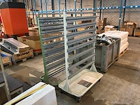 Transportkar voor magazijnbakken - afbeelding 4 van  4