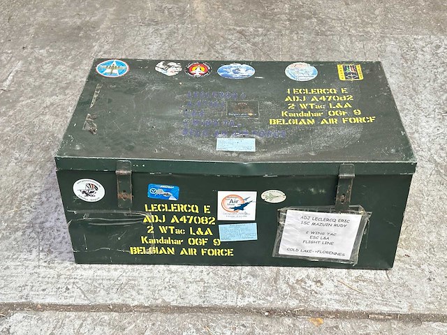 Transportkist belgian air force - afbeelding 2 van  3