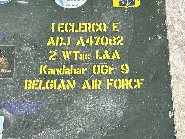 Transportkist belgian air force - afbeelding 3 van  3