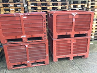 Transportkist kunststof (4x) - afbeelding 1 van  2