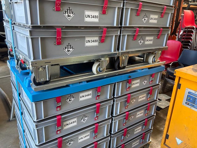 Transportpallet voor normbakken (2x) - afbeelding 5 van  5