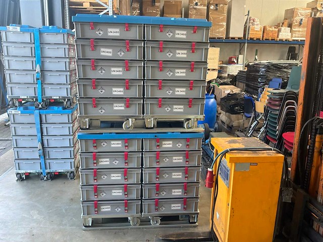 Transportpallet voor normbakken (2x) - afbeelding 2 van  3