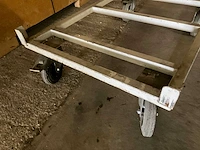 Transportwagen 120x80cm (palletformaat) - afbeelding 3 van  3