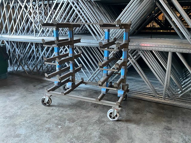 Transportwagen langmateriaal 150x85x160cm - afbeelding 1 van  4