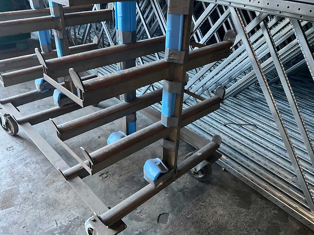 Transportwagen langmateriaal 150x85x160cm - afbeelding 2 van  4