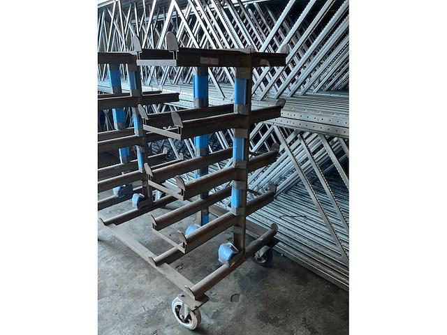 Transportwagen langmateriaal 150x85x160cm - afbeelding 3 van  4