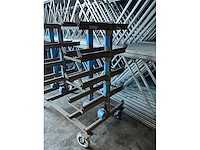 Transportwagen langmateriaal 150x85x160cm - afbeelding 3 van  4