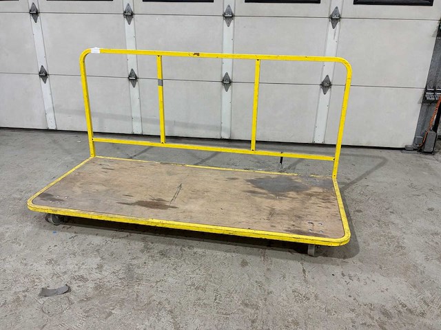 Transportwagen plateauwagen - afbeelding 1 van  3