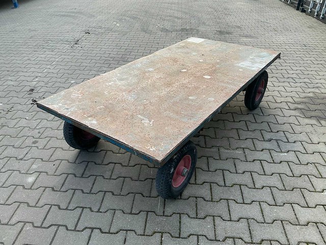 Transportwagen / platte wagen - afbeelding 3 van  6