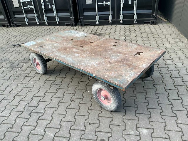 Transportwagen / platte wagen - afbeelding 4 van  6