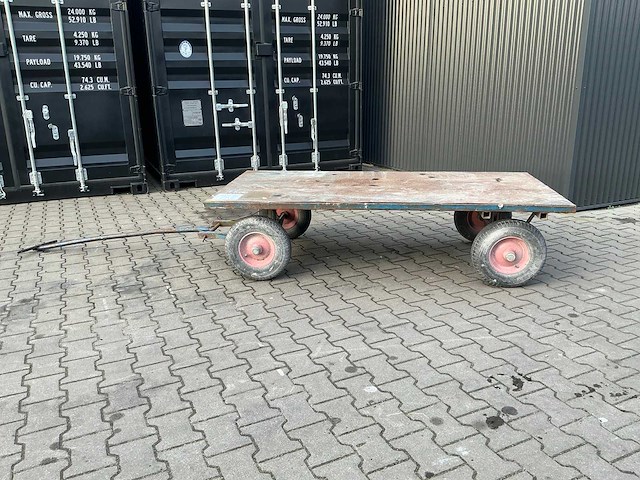 Transportwagen / platte wagen - afbeelding 5 van  6