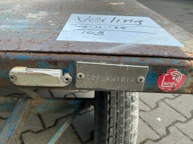 Transportwagen / platte wagen - afbeelding 6 van  6