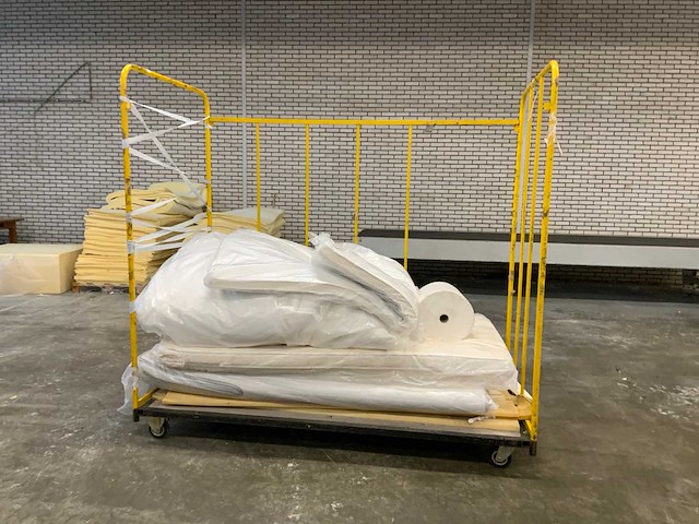 Transportwagen zonder inhoud (3x) - afbeelding 4 van  5