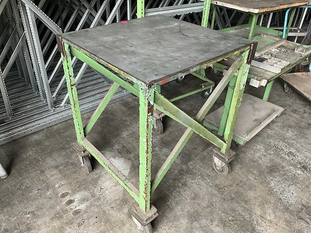 Transportwagens en werkbanken (7x) - afbeelding 2 van  7
