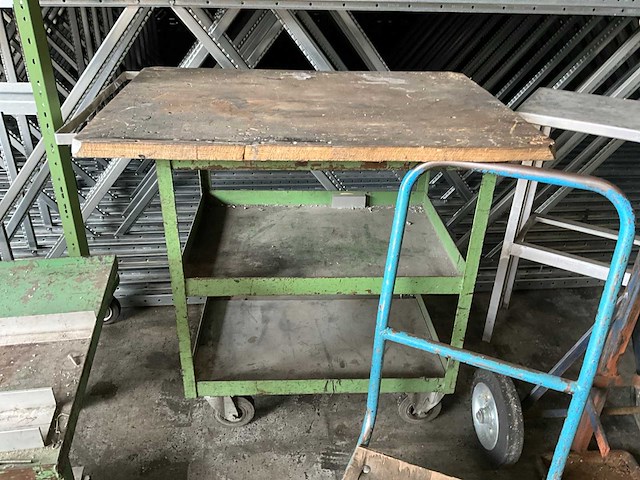 Transportwagens en werkbanken (7x) - afbeelding 5 van  7