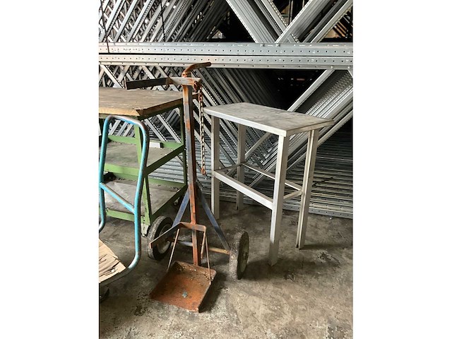 Transportwagens en werkbanken (7x) - afbeelding 7 van  7