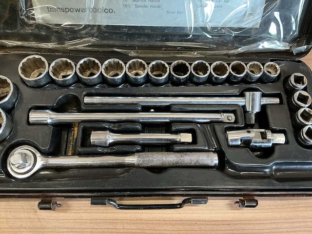 Transpower 25-delige dopsleutelset 1/2” aansluiting - afbeelding 5 van  7