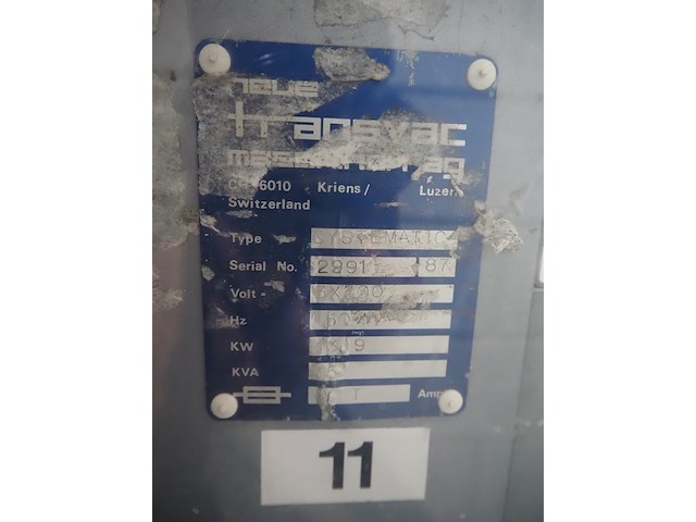 Transvac / swissvac - afbeelding 9 van  18