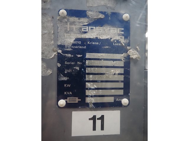Transvac / swissvac - afbeelding 6 van  15