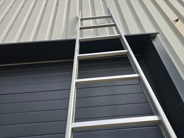 Trap ladder 3,3 m sts, aluminium - afbeelding 4 van  6