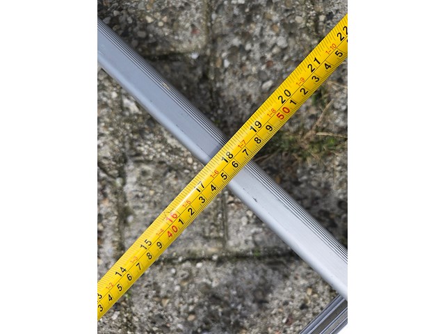 Trap ladder 3,3 m sts, aluminium - afbeelding 6 van  6