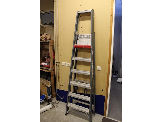 Trap met vijf treden en bordes altrex - afbeelding 2 van  2