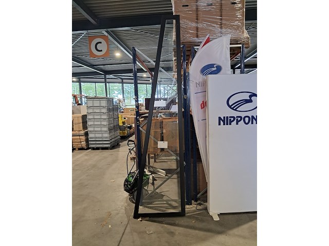 Trapezium raam, vervor gmbh, overkapping, zwart - afbeelding 1 van  10