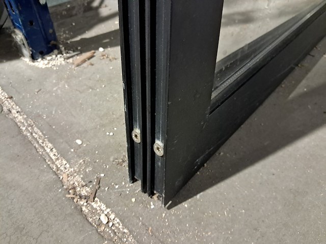 Trapezium raam, vervor gmbh, overkapping, zwart - afbeelding 10 van  10
