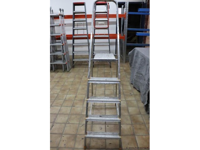 Trapladder, 5-treeds - afbeelding 1 van  4